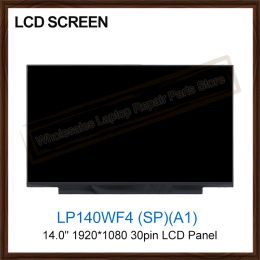 Screen LP140WF4 (SP)(A1) LP140WF4SPA1 Laptop 14.0" LCD Screen 1920*1080 30pin LCD Display Digitizer Panel Replacement