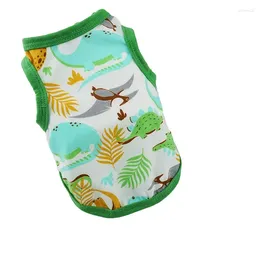 Dog Apparel Puppy Clothes Summer Cat Clothing Small Vest T-shirt Coat Yorkies Costumes Pomeranian Shih Tzu Maltese Outfit