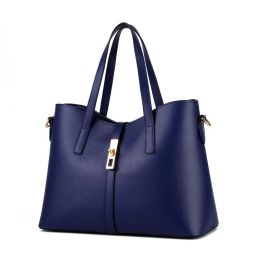 high quality 2pcs set Top quality Women leather handbag designer lady clutch purse retro shoulder