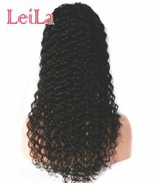 Lace Front Human Hair Wigs for Black Women Remy Brazilian deep Lace Front Wig Pre Plucked With Baby Hair1990967