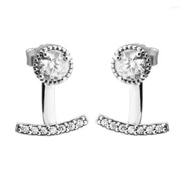 Stud Earrings Abstract Elegance Earring 2024 Trend For Women Gift BrincoS 925 Sterling Silver Jewelry DIY Orecchini Oorbellen Pendientes