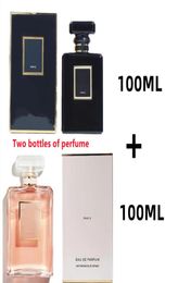 Newest CO Perfume 100ml Set Incense Scent Cologne Men Bitter Peach Oud Wood fragrance kit1164866