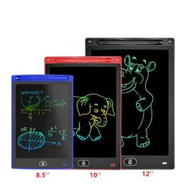 12 inch LCD Writing Tablet Drawing Board Blackboard Handwriting Pads Gift for Adults Kids Paperless Notepad Tablets Memos Green or Colour handwriting With Pen 848DD