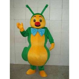 Mascot Costumes Foam Cute Green Bug Cartoon Plush Christmas Fancy Dress Halloween Mascot Costume