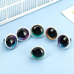 14/16/18/20/25mm 3D Glitter Safety Eyes Plush Doll Puppet Toy DIY Plastic Color Eye Doll Accessories For Stuffed Animal