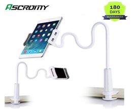 Cell Phone Tablet Stand Mobile Holder Clip Long Arm Gooseneck Bracket Wall Mount iPad 11 Pro Max 8 XR Samsung Support4928654