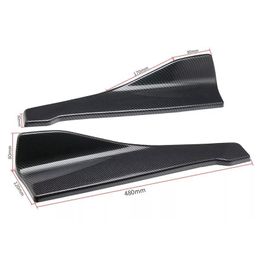 Universal Car Side Skirt Bumper Spoiler Splitter Protector For Mercedes W164 Bmw Accessories Bmw F22 Golf Gti Mk7 W177