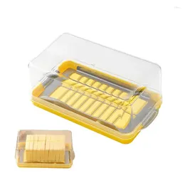 Plates Cheese Container Butter Box Sealing Keeper Reusable With Cutting Net For And