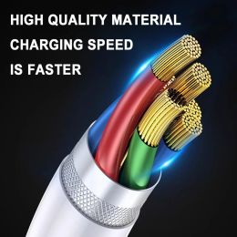 USB Type C 5A Cable Wire For Samsung S22 S20 Xiaomi mi 13 Mobile Phone Fast Charging USB C Cable Type C Charger Data Cord Cabl