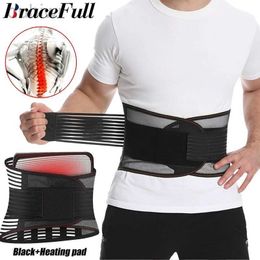 Slimming Belt 1pc Breathable Lumbar Support Belt with Steel Plate for Men and Women - Relieve Back Pain and Improve Posture 240409