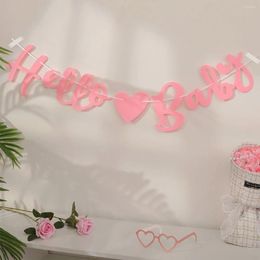 Party Decoration 1PC HELLO BABY Shower Full Moon 100 Days Old Flag-raising And Layout Banner