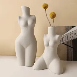 Vases Home Furnishings Ins Human Body Art Vase