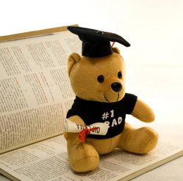 2019 new 20cm plush bear Dr bear toy cute teddy bear plush animal toy Christmas gift child boy girl graduation gift8985764