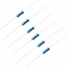 100pcs MFR Resistor 1/2 Watt 0.5W 100 120 150 180 200 220 240 270 300 330 360 390 430 470 510 560 620 680 750 820 910 K R Ohm