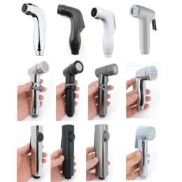 7types self clean Handheld Bathroom Bidet Shower Head Toilet Sprayer Faucet Spray Gun ABS water hose tube for wash toilet seat t