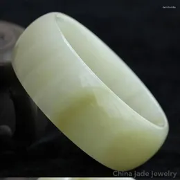 Bangle Natural Jade Bracelet Hand-carved Fine Jewellery Fashion Charm Accessories Jadeite Lady Jewellery For Men Women