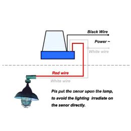 Automatic On Off Photocell Street Lamp Light Switch Controller DC AC 12V/110V/220V Photo Control Photoswitch Sensor Switch