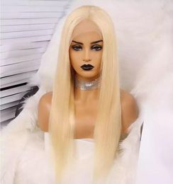 613 Blonde Lace Front Wig Pre Plucked 13X4 Brazilian Remy Straight Lace Front Human Hair Wigs For Women 826 inch 150 Density4275245
