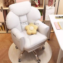 Makeup Lounge Office Chair Modern Korean Ergonomic Wheels Lazy Organiser Work Chair Mobile Cheap Cadeira Gamer Home Furniture