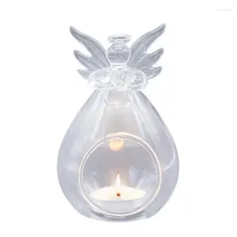 Candle Holders Votive Heatproof Durable Angel Tea Lights Candles For Wedding Centrepieces And Party