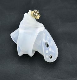 Latest Design Clear Silicone spikes Bondage Male Dick Cage Fixed Ring New Gay Fetish A140-13364756