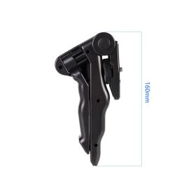 Black Foldable Phone Holder Tripod Clip Handle Grip 1/4 Adapter Mount Bracket for DJI OSMO Pocket Handheld Gimbal Accessories