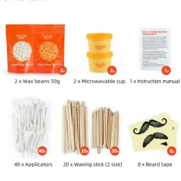 Waxing Kit For Nose Hair Waxing Kit For Women Beauty And Personal Care Nose Ear Hair Instant Removal Kits Nose Waxing Kit For