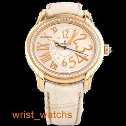 AP Wrist Watch Collection Millennium Series Automatic Machinery Women's 18K Rose Gold Diamond Luxury Watch Leisure Business Swiss Watch 77301OR.ZZ.D015CR.01