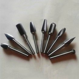 Arc-shaped round head F-type rotary file, hard alloy rotary file manufacturer wholesale