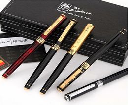 Luxury Box packag High quality Picasso 902 Fountain Pen Black Golden Plating Engrave Business office supplies High qulity Writin8151235