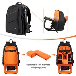 Jamhoo Outdoor Portable Waterproof Scratch-proof Dual Shoulders Backpack Camera Bag Digital DSLR Photo Video Bag Mochila Bolas