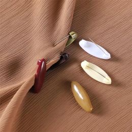 4pcs Plastic Pins Mixed Colour Safety Pins Scarf Buckles Clips Ladies Hair Dressing Accessories Brooches