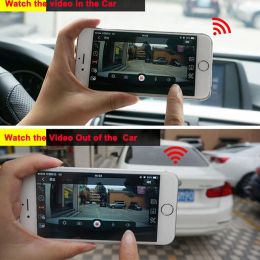 ZJCGO 2K 4K Car DVR Dash Cam Wifi Front Rear Camera 2 Lens 24h for Trumpchi GAC Empow EMPOW55 2021 2022 2023 2024