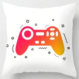 Gamepad Pillow Covers Decorative Boy Room Game Controller Pillows Case Decor Home Boy Girl Gift Sofa Bed Chair Pillowcase 40x40