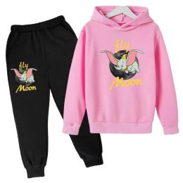 Winter Fleece Essentials Children Baby Boys Outfits Tracksuit Thick Suits Hoodies+Pants Kids Sweatshirt Toddler Girls Sets 2 Pcs
