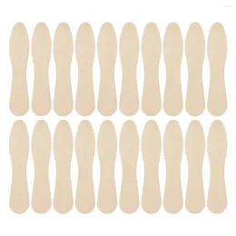 Disposable Flatware ONZON 100pcs Wooden Ice Cream Spoons Wood Taster Popsicle Paddles Spoon