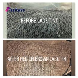 Skin Brown Colour Lace Tint Spray 3.4FLOZ(100ml) Mousse Foam Tint To Match Your Skin Tone For Lace Wigs and Closure Frontal