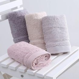 Towel T164A 2024 Very Thick Wedding Gift Mother's Day Dusty Pink Champagne Grey Water Absorption Cotton Bath Face