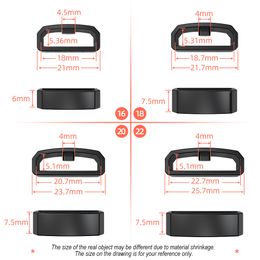 For Huawei Band 3 4 Pro Strap 3 Pcs Rubber Ring Retaining Ring For Honor band 4 5 Wristband Band Keeper Security Holder Retainer