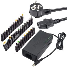 Adapter 34Pcs Universal Power Adapter 96W 12V To 24V Adjustable Portable Charger Notebook Adjustable Power Adapter laptop charger