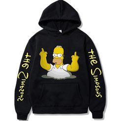 2020 simpsons Hoodies Streetwear the simpson Sweatshirt Men fashion autumn winter Hip Hop hoodie pullover189c9221781