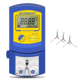 Gauges FG100 Soldering Iron Tip Thermometer Tester With 4pcs Lead Free Sensors Thermometer Parts for Welding Iron