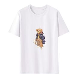 Дизайнер порекомендовал женскую рубашку с короткими рукавами, для удобной воздухопроницаемости, футболка с чистой хлопчатобумажной тканью, летняя новая тенденция.