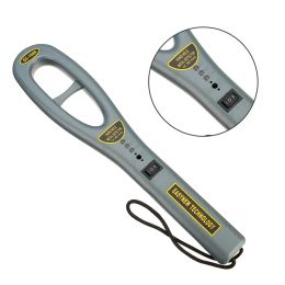 1 PCS GC101H Portable Handheld Metal Detector Metal Detector Super Scan Light Counter Grey