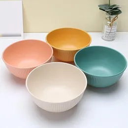 Bowls Rice Bowl Tableware Durable Versatile Colourful Cereal For Everyday Kitchen Use 6pcs Bpa Free Dishwasher Safe