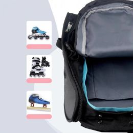 Roller Skate Backpack Quad Skate Shoes Bag for Skating Shoes Speed Inline Skates Figure Skates Ski Boot Ice Hockey Skate