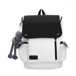 Backpack Nylon Men College Student School Bags For Teenagers Multipurpose Casual Back Pack Women