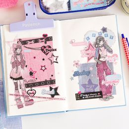 80 Sheet Cute Memo Pad Kawaii Heart Animal Style Sticky Note DIY Decoative Scrapbook Memo Pad Student Supplies