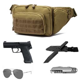 Tactical Molle Pouch Military Waist Bag Outdoor Men EDC Tool Bag Utility Gadget Organizer Vest Pack Purse Mobile Phone Case