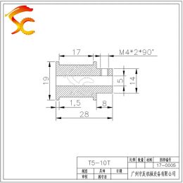 3D Printers Parts printer pulley T5 10 teeth bore 5mm T5 10 teeth timing pulley fit for T5 belt width 16mm